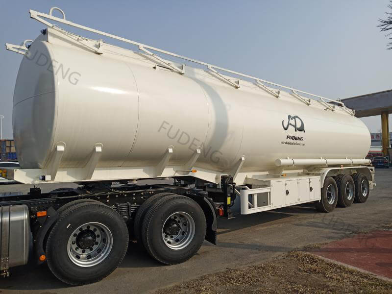 2 axles fuel tanker trailer