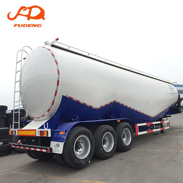 w shape bulk cement trailer