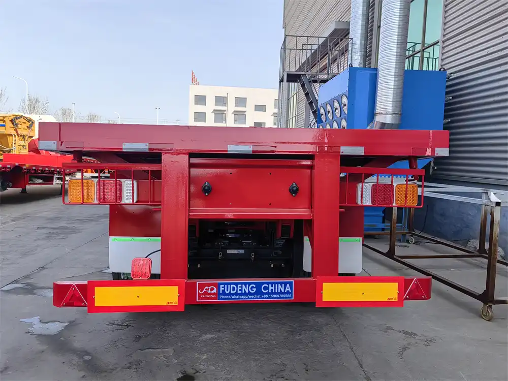 3 Axle Flatbed Trailer for Sale