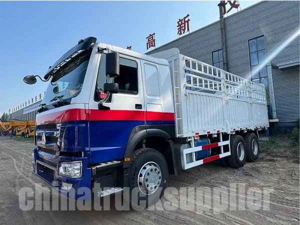 HOWO Fence Cargo Truck F_or Sale_2
